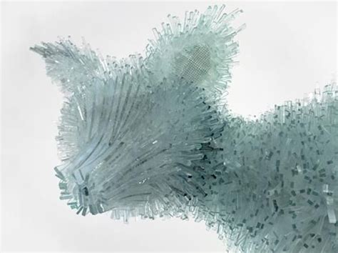 Shattered Glass Animal Sculptures By Marta Klonowska Glass Animals