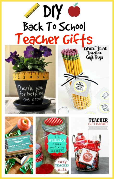 Check out our awesome list below to find birthday. Brilliant DIY Gifts For Teachers