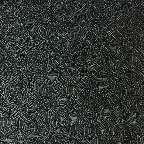 Camden Embossed Designer Pattern Vinyl Upholstery Fabric By The Yard