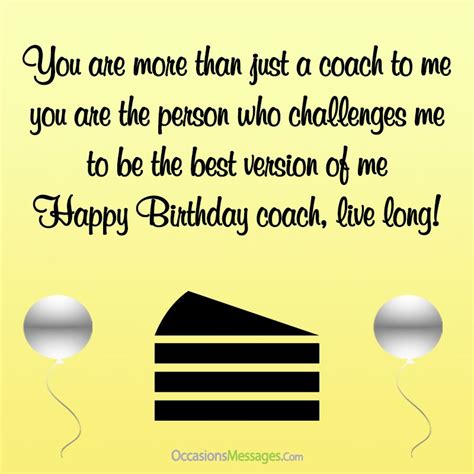 Top Happy Birthday Wishes For Coach Occasions Messages Happy