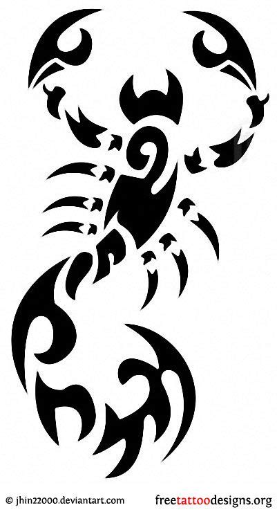 Tribal Scorpion Tattoo Design Scorpion Tattoo Scorpio Tattoo Tribal