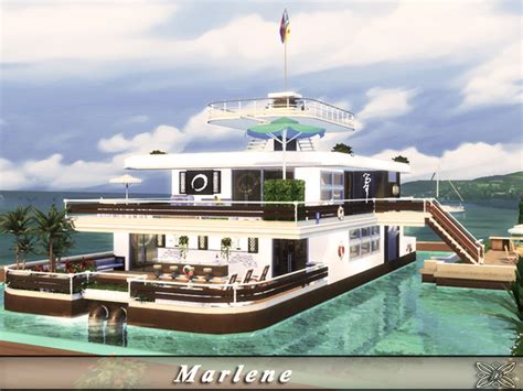 Marlene Luxury Yacht Home By Danuta720 At Tsr Sims 4 Updates