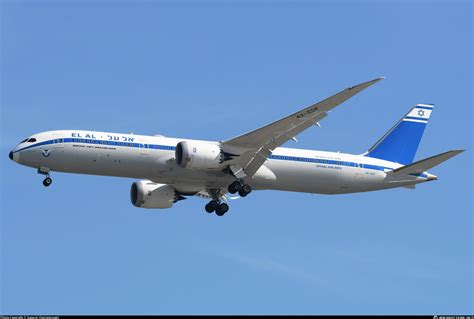 X EDF El Al Israel Airlines Boeing Dreamliner Photo By Suparat