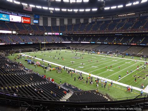 Seat View From Section 306 At The Mercedes Benz Superdome New Orleans