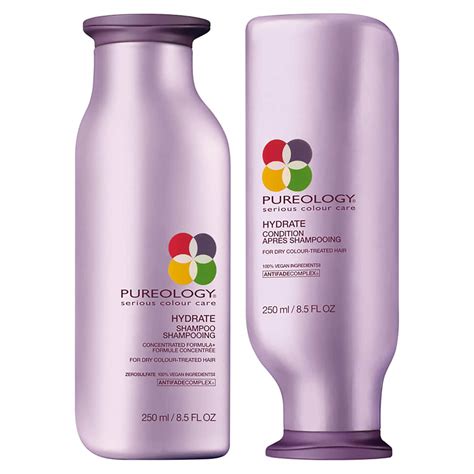 Pureology Hydrate Shampoo And Conditioner Duo 250ml X 2 Free
