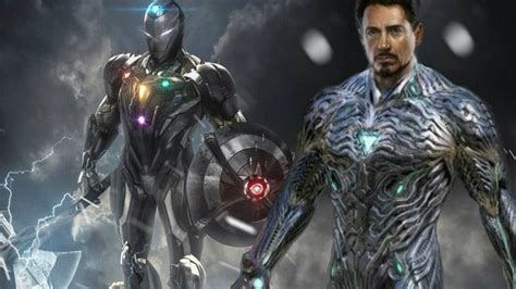 Tony Stark Vibranium Iron Man Suit Mark 85 Avengers Endgame Youtube