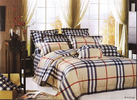 Burberry Quality Bedding Set Designer Bed Sheets Bed Linens Luxury