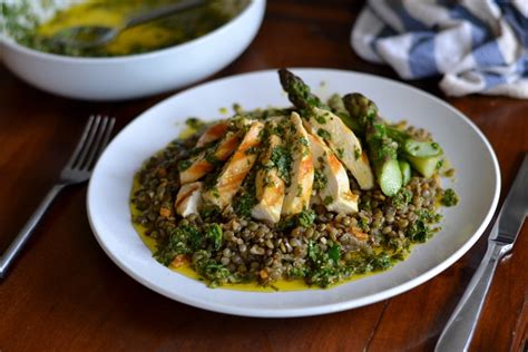 Chicken And Lentil Salad Recipe Great British Chefs