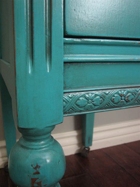 Antique bedroom and bathroom furniture. European Paint Finishes: ~ Turquoise/Teal & Cream Bedroom ...