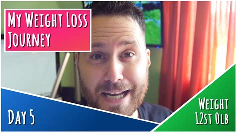 Day 005 My Weight Loss Journey Youtube