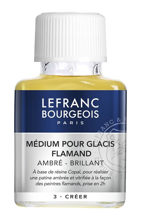 Lefranc Flemish Glazing Medium - Mediums and Siccatives - Oils and Acrylics
