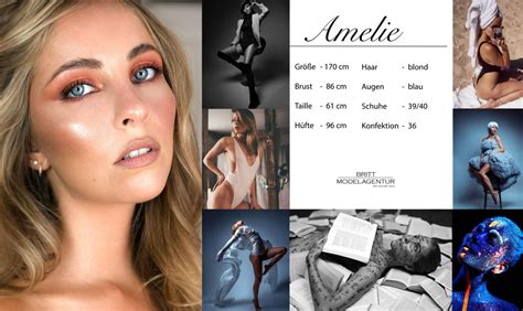 Amelie Britt Modelagentur Website