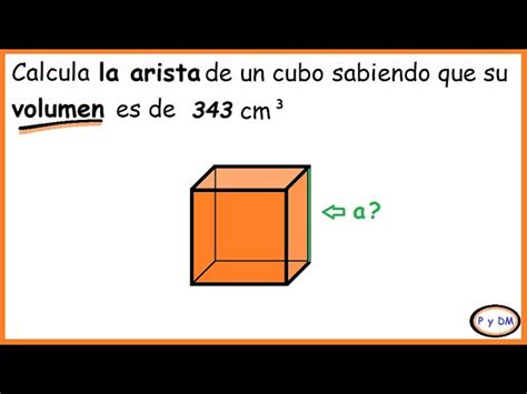 Descubre Cómo Calcular La Arista De Un Cubo Fácilmente A Partir Del
