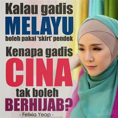 Sejak memeluk agama islam, dia merasa seperti terlahir kembali dan bisa menjalani hidup dengan berpegangan pada ajaran. ZAKRI ALI: Kalau Gadis Melayu Boleh Pakai Skirt Pendek