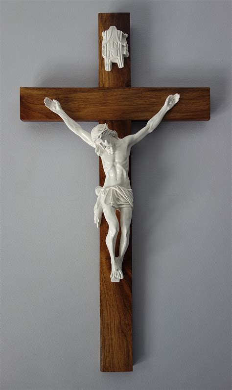 Large Wooden Crucifix Household Blessings
