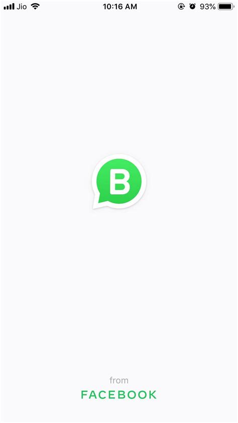 Look At The New Splash Screen Form Whatsapp It Says “from Facebook” Now