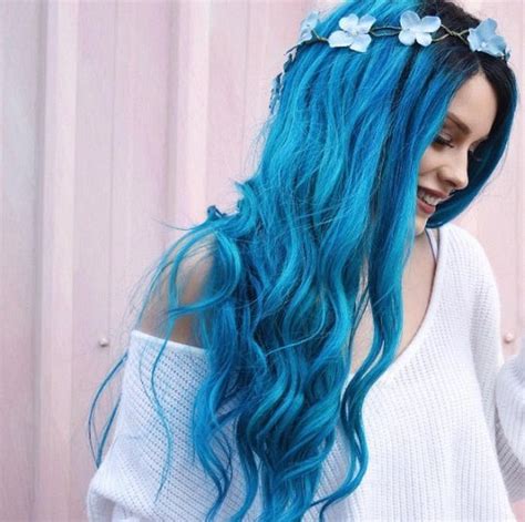 50 Fabulous Blue Color Hairstyle Youll Love With Hair Color Blue