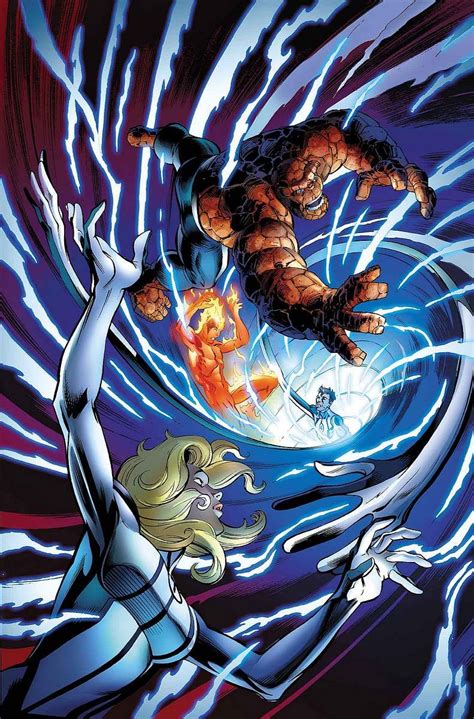Fantastic Four By Mark Bagley Fantastic Four Marvel Fantastic Four