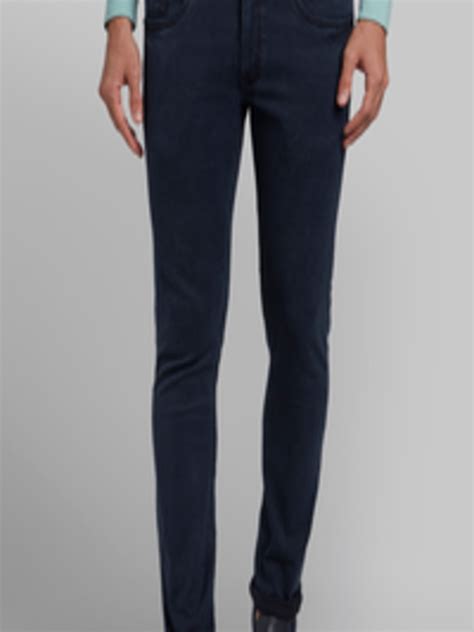 Buy Parx Men Black Slim Fit Mid Rise Clean Look Jeans Jeans For Men