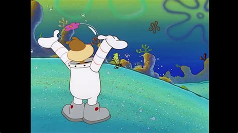 Spongebob Squarepants Spongebob Introducing Himself To Sandy For The