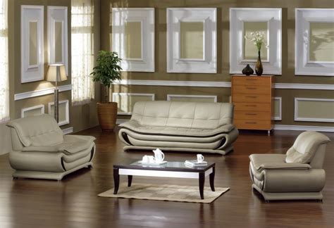 Madrid Taupe Beige Ultra Modern Living Room Furniture 3