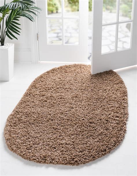 Check spelling or type a new query. Sandy Brown 8' x 10' Solid Shag Oval Rug | eSaleRugs