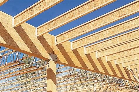 Red I I Joists Engineered Wood I Joists For Floors And Ceilings From