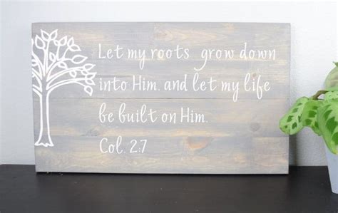 Christian Wood Sign Bible Verse Wall Art Scripture Wall Décor