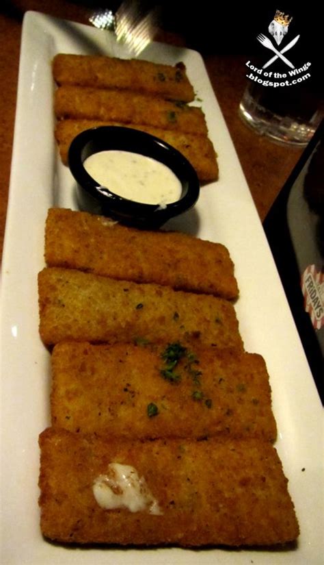 T.G.I Fridays Mozzarella Sticks- delicious, nutricious ...