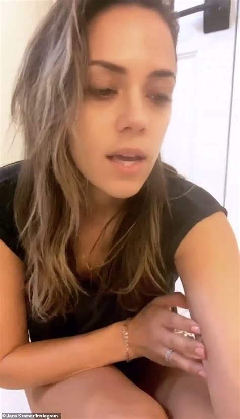 Jana Kramer Cries After Blow Up Argument With Husband Mike Caussin As She Details Personal