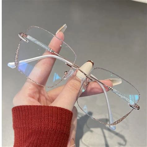 Anti Blue Light Glasses Fashionable Frameless Anti Blue Light Glasses