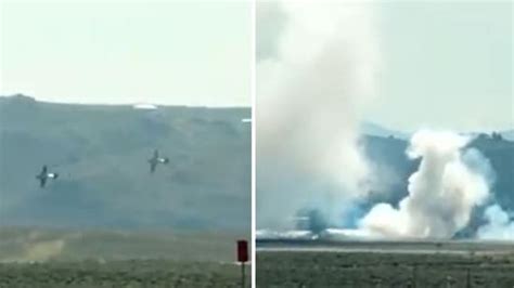 Plane Collision During Nevadas Reno Air Races Caught On Camera 2