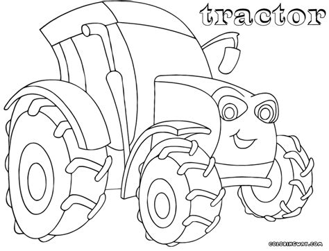 Get This Printable Tractor Coloring Pages 01827