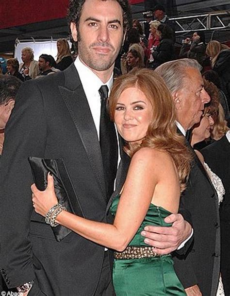 Sacha Baron Cohen Et Isla Fisher Just Married Elle