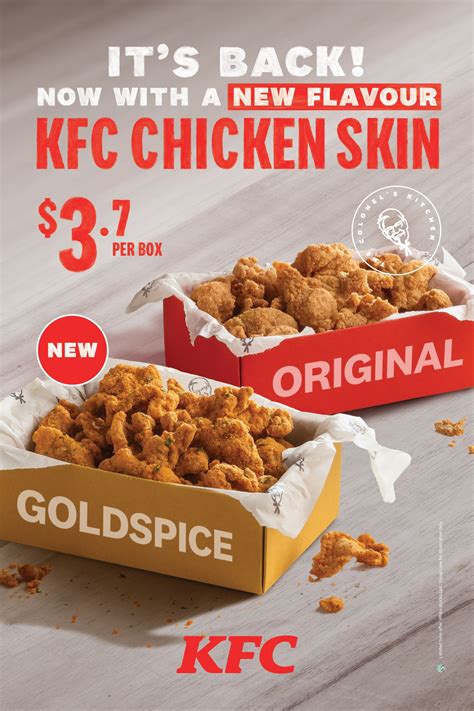 kfc s pore to bring back chicken skin in new salted egg goldspice