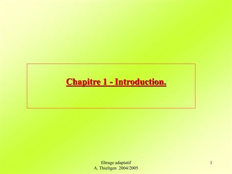 Ppt Chapitre 1 Introduction Powerpoint Presentation Free Download