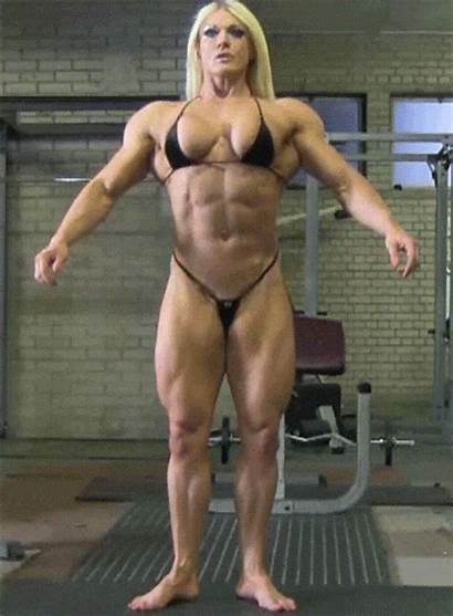 Muscle Female Gifs Woman Lisa Cross Fitness
