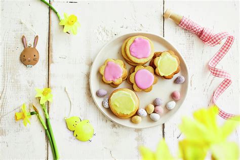 Iced Easter Biscuits Photograph By Box River Studios Pixels