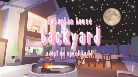 Soft Suburban Diy Rooftop Glitch House Backyard Part 3 Adopt Me