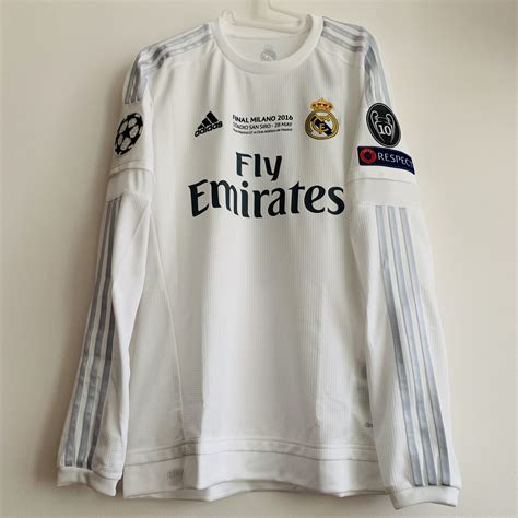 Champions League Final Real Madrid Home Jersey Recoveryparade