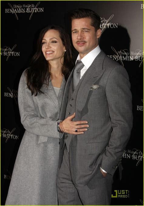 Full Sized Photo Of Brad Pitt Angelina Jolie Gray Outfits 14 Photo 1671201 Just Jared