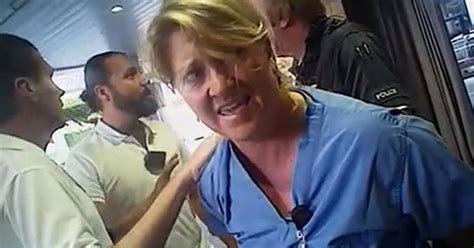 Nurse Dragged From Hospital By Police Caught On Video