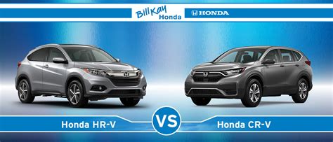 2023 Honda Hr V Vs Cr V Suv Comparison Features Specs And Offers