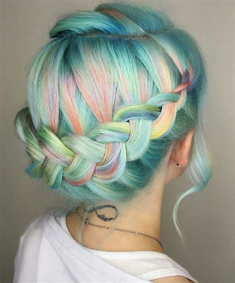 Pin By Erica Beams On Raindows Turquoise Hair Color Turquoise Hair