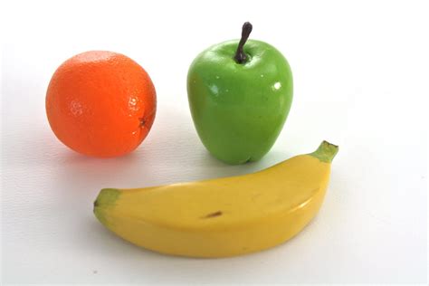 Apple Orange Banana Fruit Assortment Food For 18 Inch Dolls