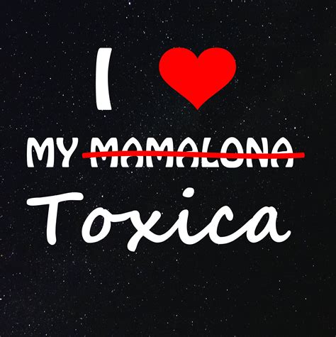 I Love La Mamalona Toxica Decal Sticker For Your Truck Pick Up Etsy