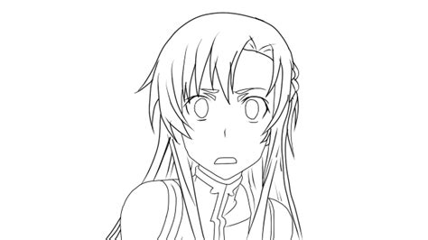 Love couples in snow, several. Asuna Sword Art Online Lineart by fx8000 on DeviantArt