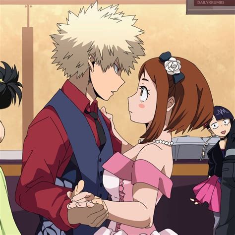 Katsuki Bakugou X Uraraka Ochako Boku No Hero Academia Anime