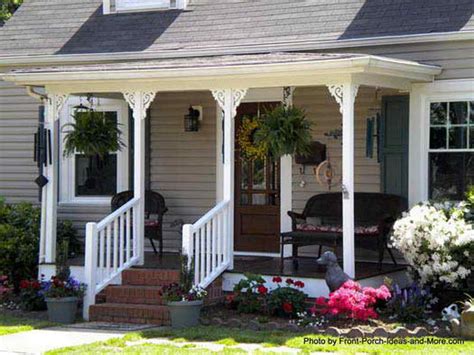 I purchased the yellow planter from kirklands. Ideas Small Porch Back Porches Country Decor - House Plans ...