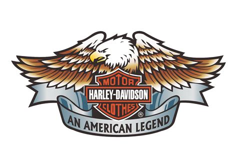 Harley Davidson Motor Clothes Png Logo Hibou